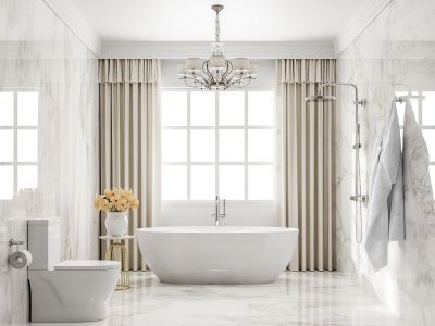 Elegant Oval Tub