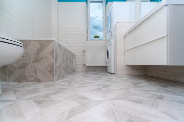 Bathroom Floor Remodeling in Alexandria