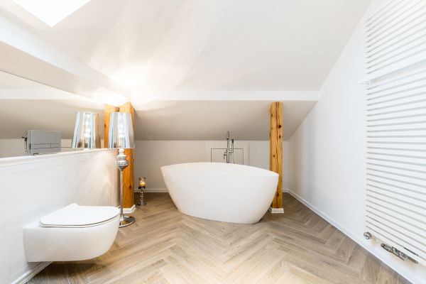 Attic Bathroom Renovation in Alexandria