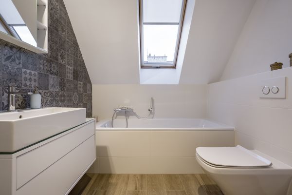 Attic Bathroom Construction in Alexandria